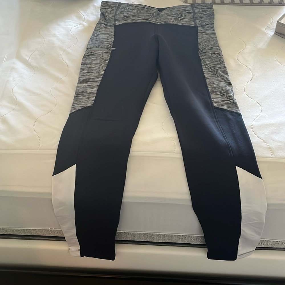 Athleta fleece lined leggings